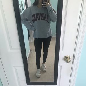 harvard sweatshirt